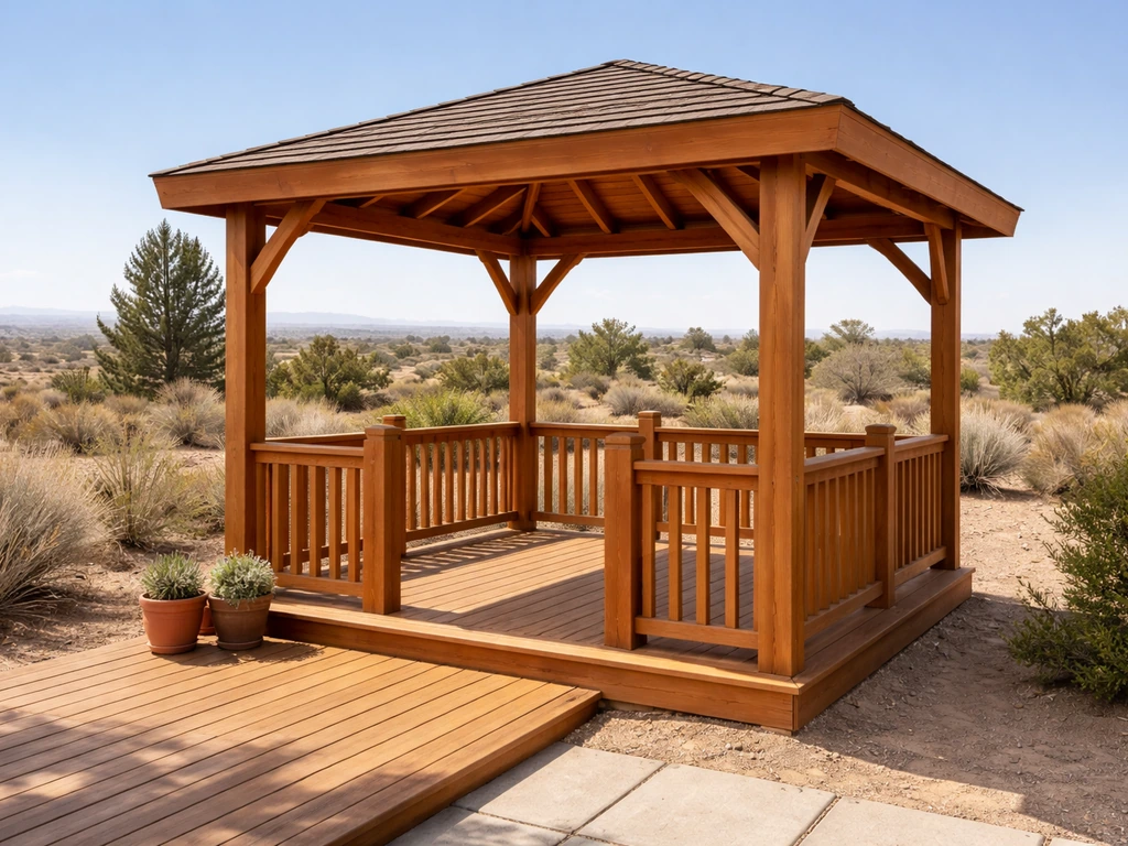 California Redwood Gazebos and Patio Oak Hills Reviews